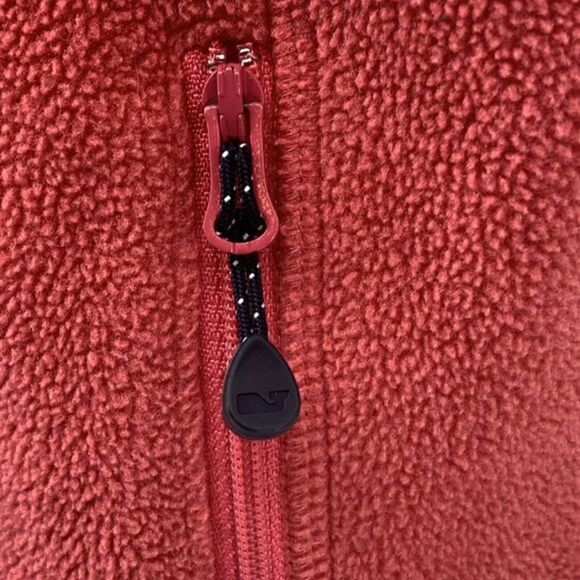Vineyard Vines Girls Vest Pink Fleece Size 14 L - Picture 3 of 5
